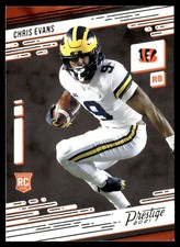2021 Panini Prestige Chris Evans Rookie Cincinnati Bengals #291