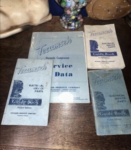 Vintage Tecumseh electrical service parts books
