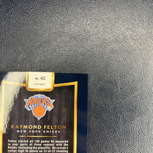 2015-16 Select Throwback Memorabilia #42 Raymond Felton Tie Dye /25 Knicks - Picture 6 of 6
