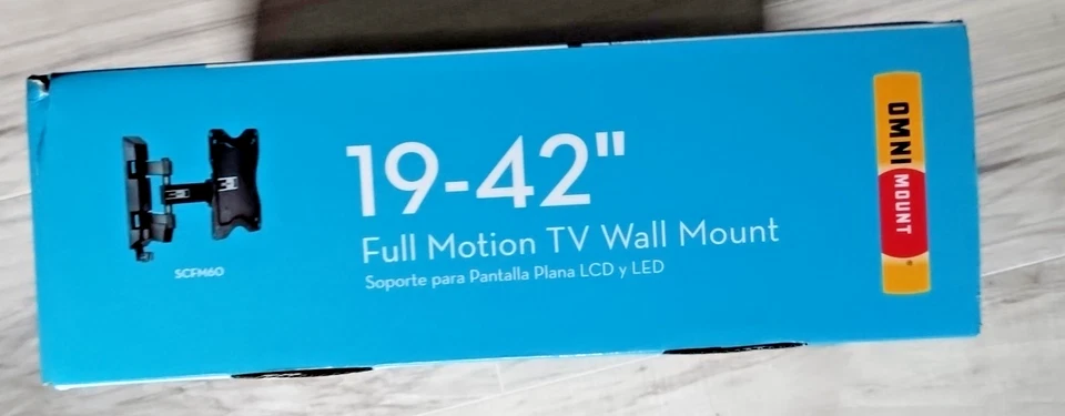 OmniMount SCFM60 Full Motion TV montaje en pared para pantallas LED LCD 19-42 pulgadas Foto 3 de 4