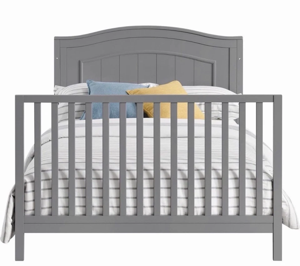 Kit de conversión de cama Oxford Baby North Bay tamaño completo, gris paloma - nuevo en caja Foto 4 de 4