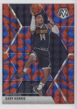 2019-20 Panini Mosaic Reactive Blue Prizm Gary Harris #161 02ez
