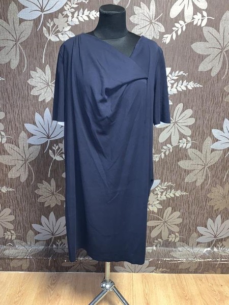 Women COS Dress Navy 38 / M / 46 #6R30