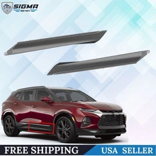 For Chevrolet Blazer 2019-22 Left & Right Front Pair Door Lower Molding Trim