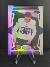 Andres Borregales 2025 Panini Certified Black Mirror /399 Patriots Rookie RC