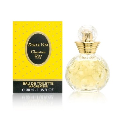 Dolce Vita By Christian Dior For Women. Eau De Toilette Spray 1 OZ