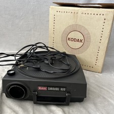 Serviced Kodak Carousel 600 Slide Projector , For Part Only Untested