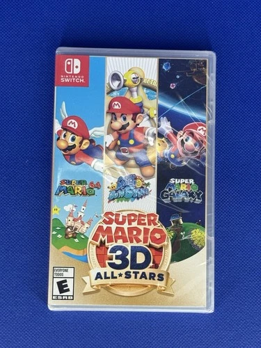 Super Mario 3D All Stars Nintendo Switch Brand New Sealed Perfect Condition