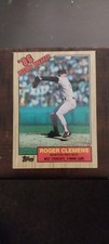 1987 Topps Roger Clemens “‘86 Record Breaker” #1 Red Sox Pitcher High-Grade NM