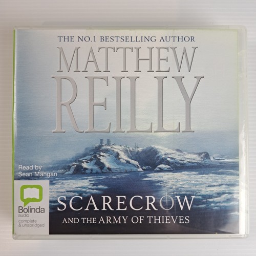 Scarecrow And The Army Of Thieves by Matthew Reilly 2011 Cd Audiobook PB1Z