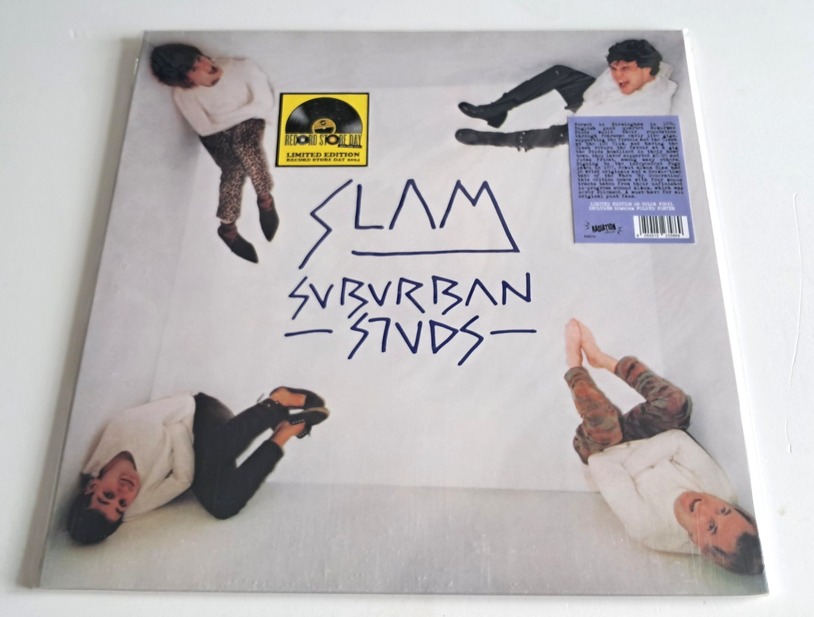 Suburban Studs - Slam 2024 RSD / Radiation Limited White Vinyl LP *Sealed*