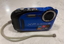 Fujifilm FinePix XP80 16.4MP Waterproof Blue Digital Camera Tested Works