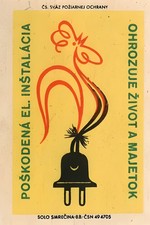 🔥 Vintage Electrical Safety Poster (1980s) - 24x36” 😱 Premium Matte Paper