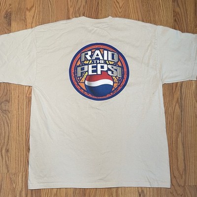 Tomb Raider x Pepsi Raid The Pepsi Promo T Shirt Cream XL