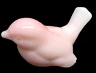 Lovely FENTON Art Glass Pink Rosalene Bird Figurine