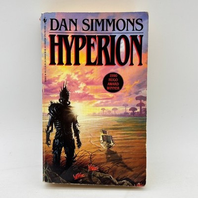 Hyperion Dan Simmons 1990 Mass Market Paperback Hugo Award Winner Bantam