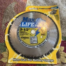 Max Life 5 1/2" 100 Tooth Cordless Circular Saw Blade