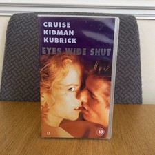 Eyes Wide Shut VHS Movie Tape Cult Classic Rare Tom Cruise Nicole Kidman