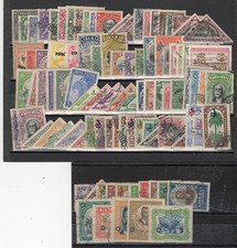 Libéria lot de 98 timbres différents
