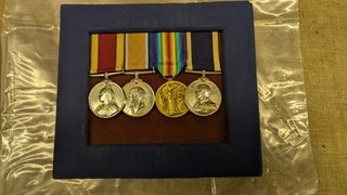 Military Medals WWI Chief Ship's Cook Alfred Harris Royal Navy Medals