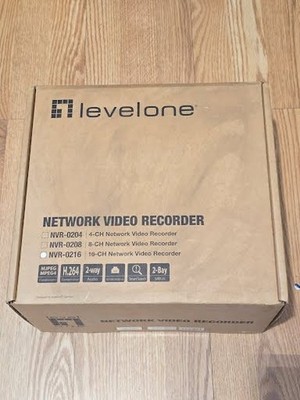 LevelOne NVR-0216 16-Channel Gigabit Network Video Recorder