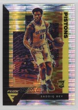 2020-21 Panini Flux Rookies Factory Set Pulsar Prizm Saddiq Bey #212 fm0