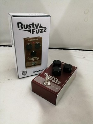 TC ELECTRONICS RUSTY FUZZ Effects Pedal for Guitar