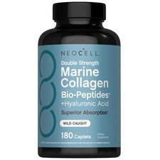 NeoCell Marine Collagen Peptides Supplement  180 180 Count Pack of 1 