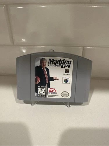 Madden Football 64 (Nintendo 64, 1997) Cartridge Only - Tested and Works