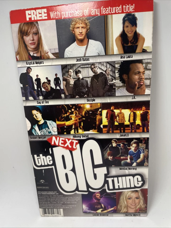 Christian Music Various Artists The Big Thing CD and The Next Big Thing CD - Image 2 of 3
