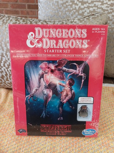Stranger Things Dungeons Dragons Role-Playing Starter Set New And Sealed