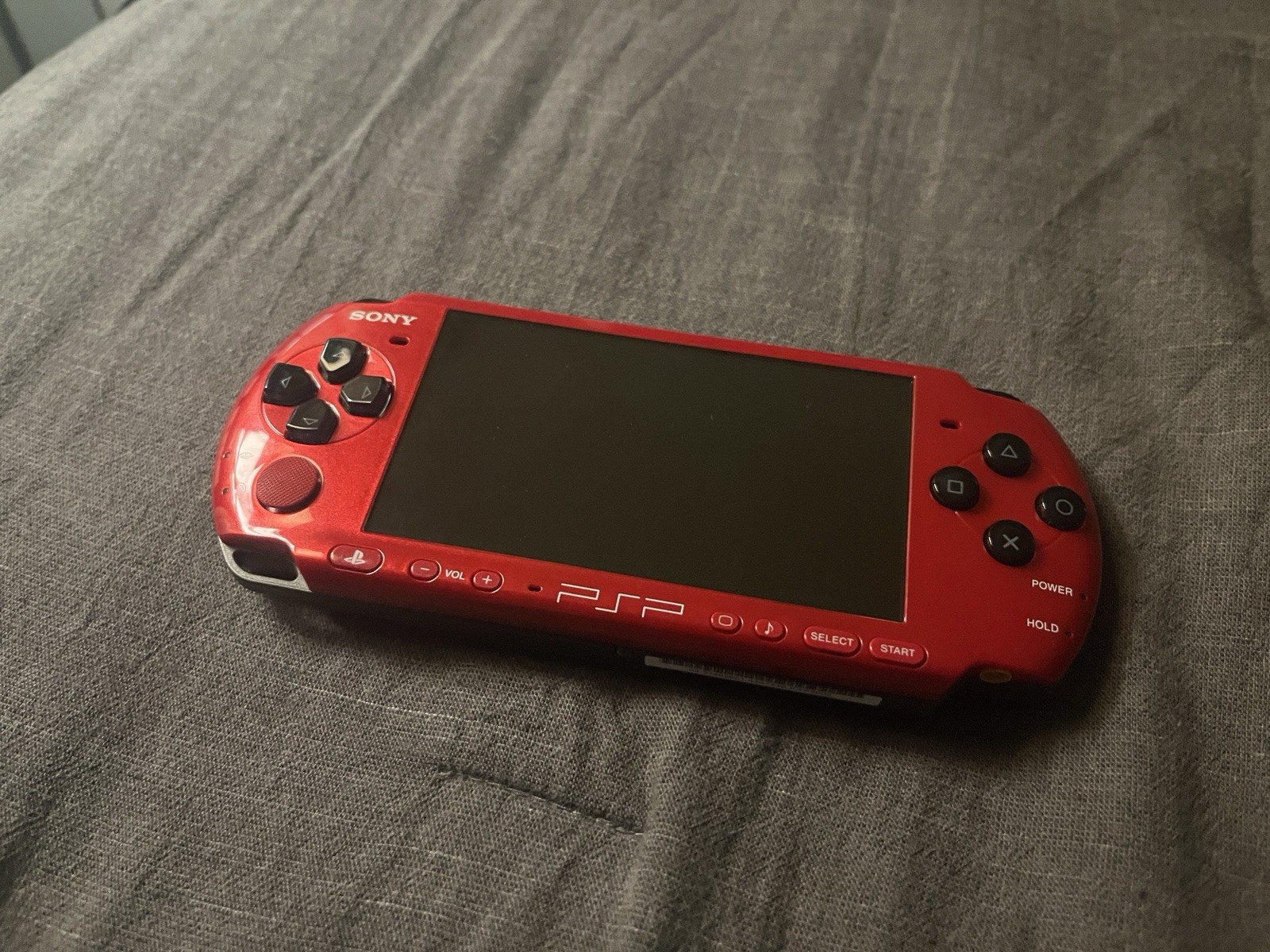 Sony PlayStation Portable PSP 3000 Red & Black | Tested, Excellent Condition
