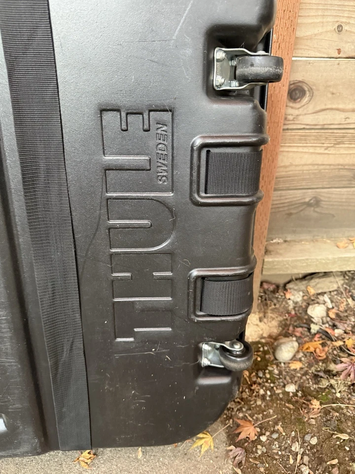 Estuche rígido para bicicleta de transición de ida y vuelta Thule 699 (versión MTB/carretera) + bolsas y herramientas Foto 4 de 4