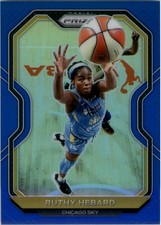 2021 Panini Prizm WNBA Prizms Blue #84 Ruthy Hebard /149 - BSK