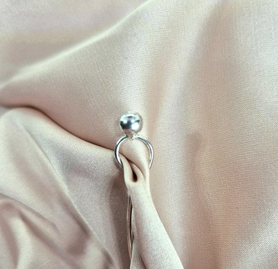 Sterling silver Fake Christina Piercing     Non Piercing Jewelry