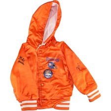 Mike Shanahan John Elway Signed Denver Broncos Jacket Sz 2 Orange Beckett 52850