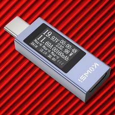 USB Type-C Power Tester Voltage Current Capacity Meter USB-C Multimeter 4-30V