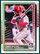 Jimmy Rollins - 2025 Donruss Optic #83 - Philadelphia Phillies Baseball Card