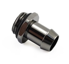 Swiftech G1/4 Barb Fittings 3/8" - Black Chrome G1-4X3-8-BARB-BK (Pair)