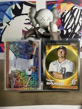Topps Tarik Skubal Detroit Tigers 2025 All Topps Team 75th Anniversary 2Card Lot