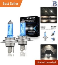 Bright 9003h4 Halogen Headlight Bulbs - 2 Pack 1560 Lumens For Enhanced Safety Bright 9003h4 Halogen Headlight Bulbs - 2 Pack 1560 Lumens For Enhanced Safety