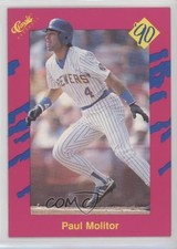 1990 Classic Update Pink Travel Edition Paul Molitor #T34 HOF 2k3