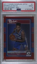 2017 Donruss Optic The Rookies Red Prizm 72/99 Markelle Fultz #1 PSA 9 MINT 1x9