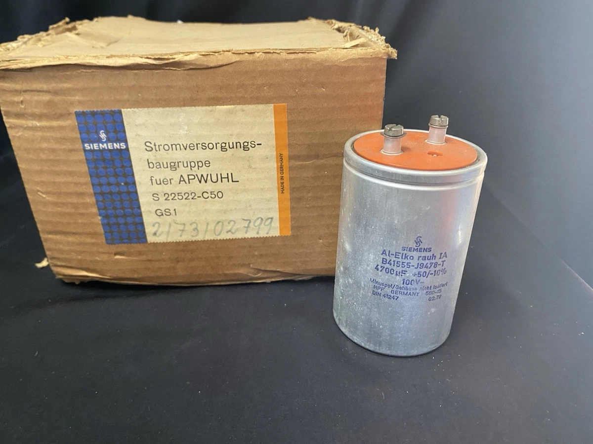 Siemens Capacitor products for sale | eBay