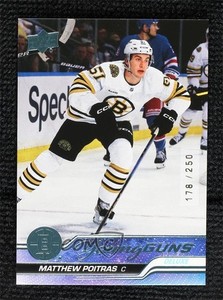 2023 Upper Deck Series 2 Young Guns Deluxe /250 Matthew Poitras #478 Rookie RC
