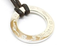 Bvlgari Save the Children Choker Pendant Necklace Silver, 23.6 in