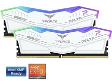 Team T-Force Delta RGB 32GB (2 x 16GB) 288-Pin PC RAM DDR5 6000 (PC5 48000) Desk