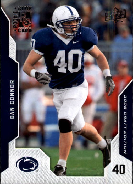 2008 Upper Deck Draft Edition #21 Dan Connor RC - FB
