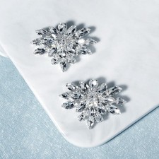 2 St&uuml;ck Schuhclips f&uuml;r Hochzeiten, handgefertigt, Mode-Schuhanh&auml;nger f&uuml;r die