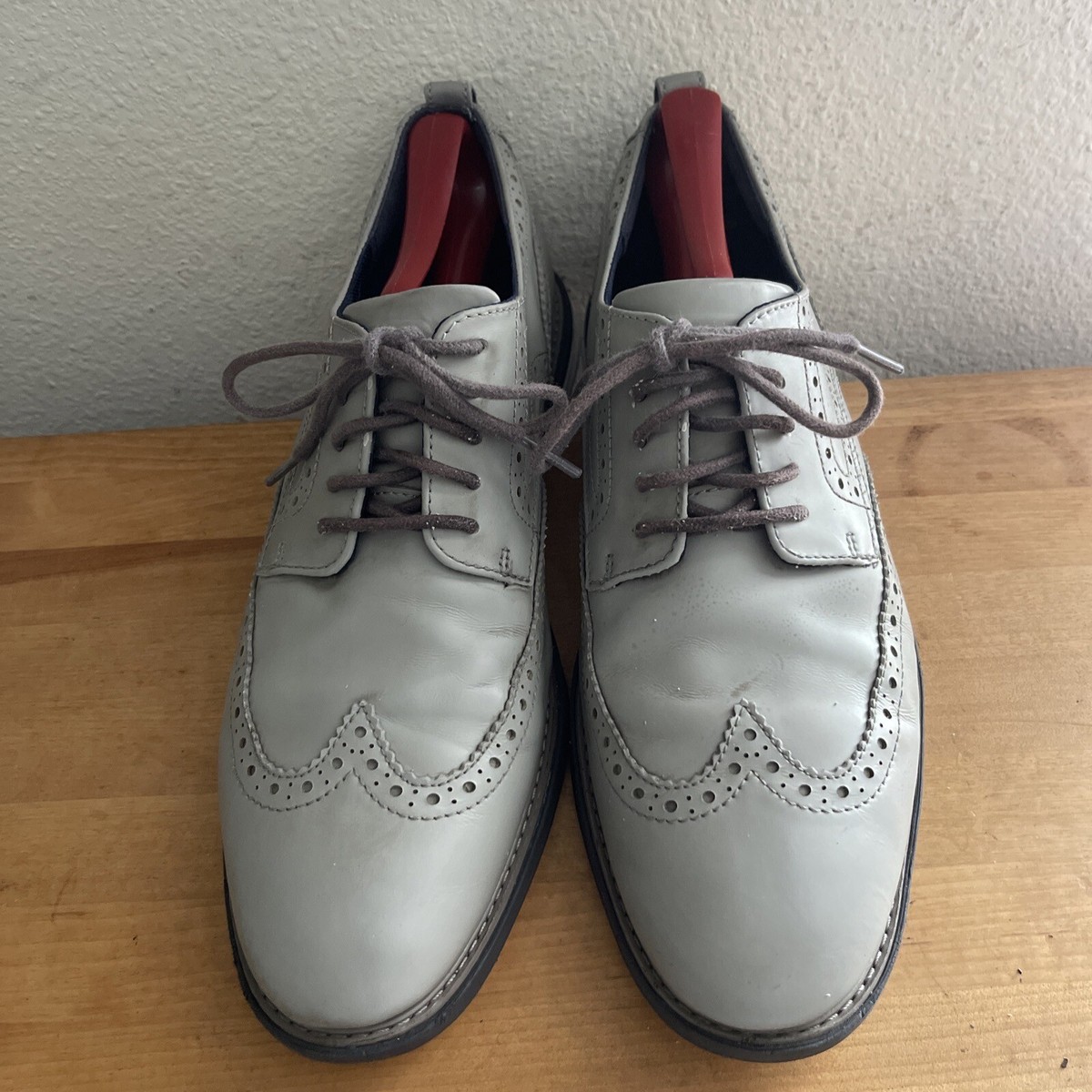 Cole Haan Shoes Mens Size 10M‎ GrandEvolution Wingtip Oxford Gray Suede C26310 Amazon.com | Cole Haan Men main image 3